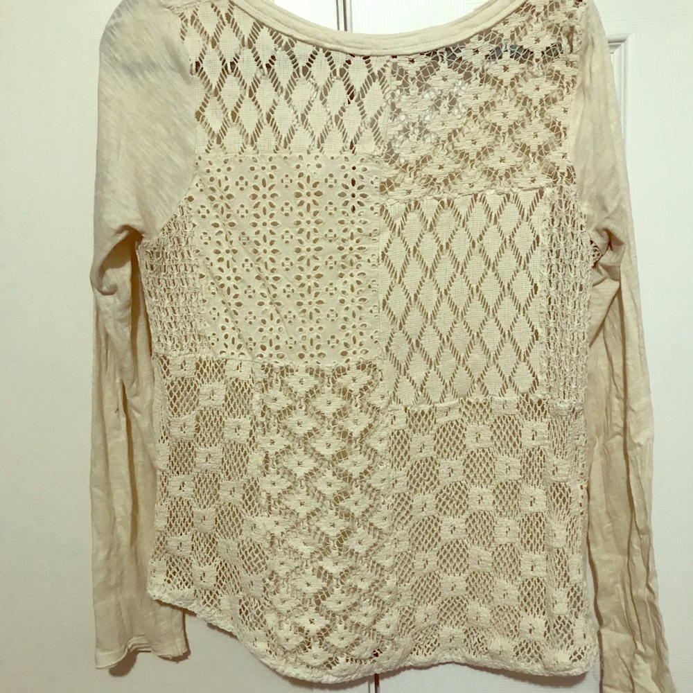Free people kitted sweater top